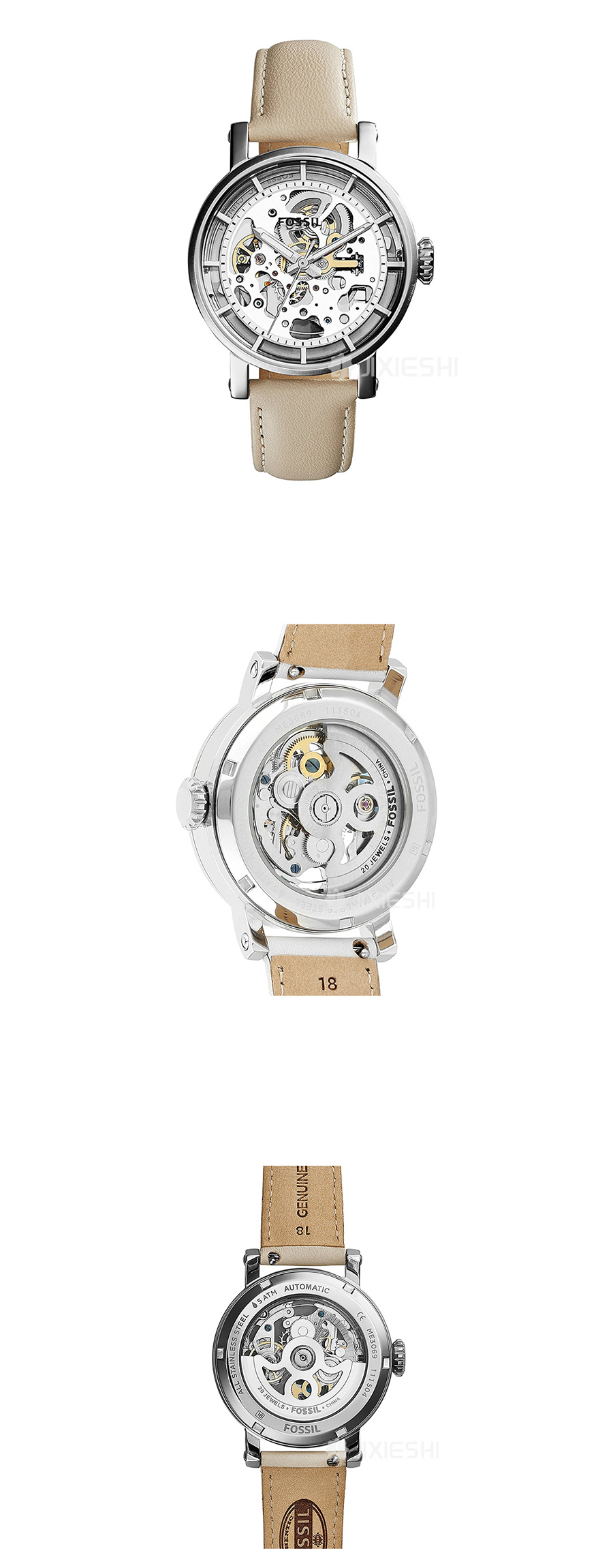 FOSSIL 美国FOSSIL女士手表ME3069 海外本土原版