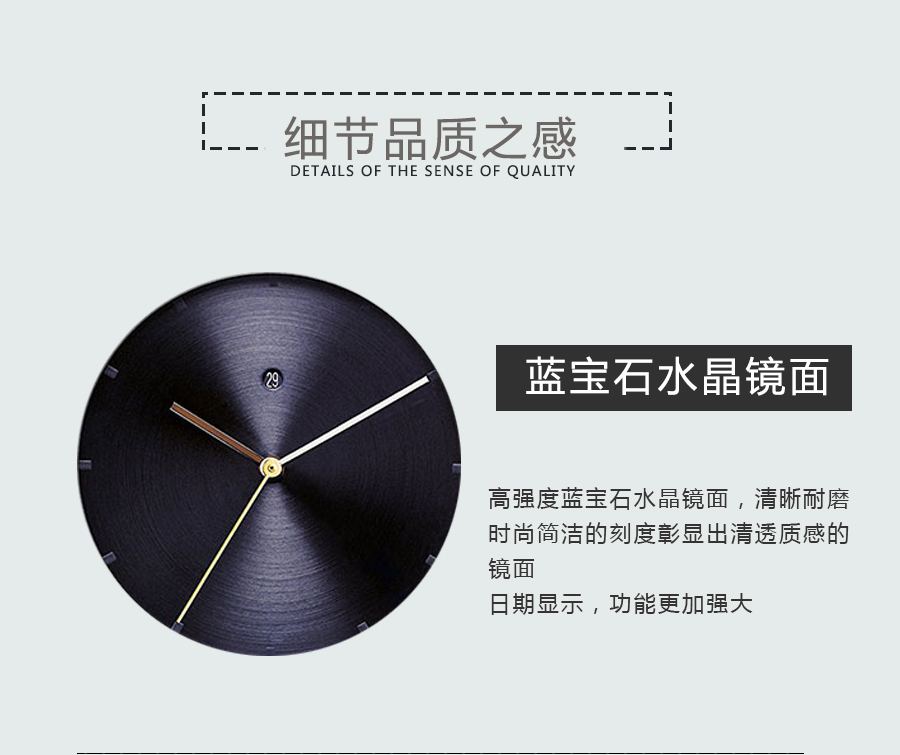 JACOB JENSEN 丹麦雅各布·延森石英男士手表841 海外本土原版